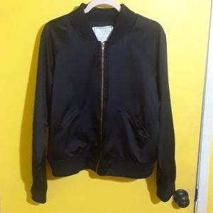 Black Bomber Jacket